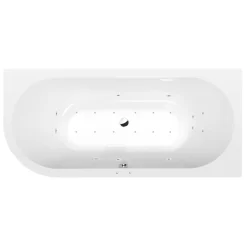 Poreamme Interia Viva Active Hydro-Air, 1750x800x470mm, oikea, 235l, valkoinen