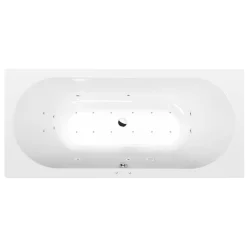 Poreamme Interia Viva Active Hydro-Air, 1750x800x470mm, 235l, kulmikas, valkoinen