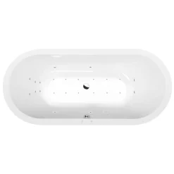 Poreamme Interia Viva Attraction Hydro-Air, 1750x800x470mm, 235l, valkoinen