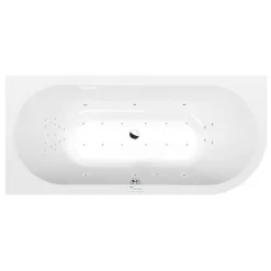 Poreamme Interia Viva Highline Hydro-Air, 1750x800x470mm, vasen, 235l, valkoinen