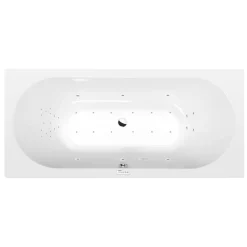 Poreamme Interia Viva Highline Hydro-Air, 1750x800x470mm, 235l, kulmikas, valkoinen