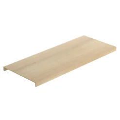 Porrasaskelma Lundbergs Premium 590mm kaksoisaskelma Nordic White eri leveyksiä