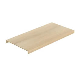 Porrasaskelma Lundbergs Premium 590mm kaksoisaskelma Nordic White eri leveyksiä