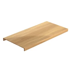 Porrasaskelma Lundbergs Premium 590mm kaksoisaskelma tammi lakattu eri leveyksiä