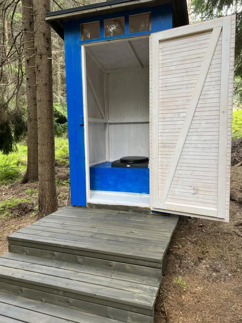 PremiumPuucee-paketti VOL1.1. 1.5m², sis. Miljöökoriste Puucee ja Biolan Kompostikäymälä Eco
