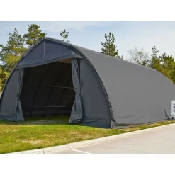 Pressutalli kalustolle Ranch Premium 9,2x12x4,85m oviaukko 5,15x3,6m 900g/m2