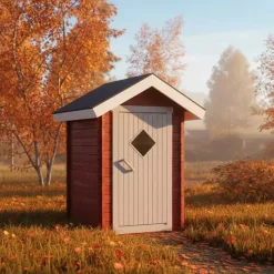 Puucee LP Garden T2, 2m², harjakatto