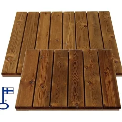 Puulaatta L1640 400x400x16 mm vihreä