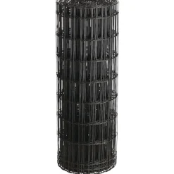 Puutarha-aita Hortus 5x10cm 1,2x25m 0% PVC musta