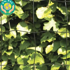 Puutarha-aita Hortus 10x10cm 0,9x25m 0% PVC musta