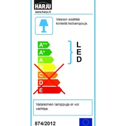 Puutarhavalaisinsarja Harju Ilta 6-osainen harmaa