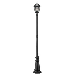 Pylväsvalaisin 7233-750 Firenze musta matta 2200 mm