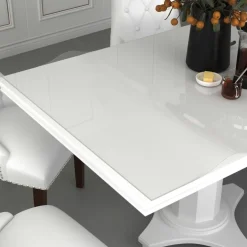 Pöytäsuoja läpinäkyvä 90x90 cm 2 mm pvc