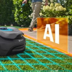 Rajalangaton robottiruohonleikkuri Gardena Smart Sileno Sense 400