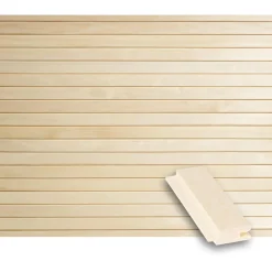 Rima Tuuli Sauna STS4 15x45mm, haapa, puuvalmis
