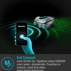Robottiruohonleikkuri Gardena Smart Sileno City 500 Lona 500 m²