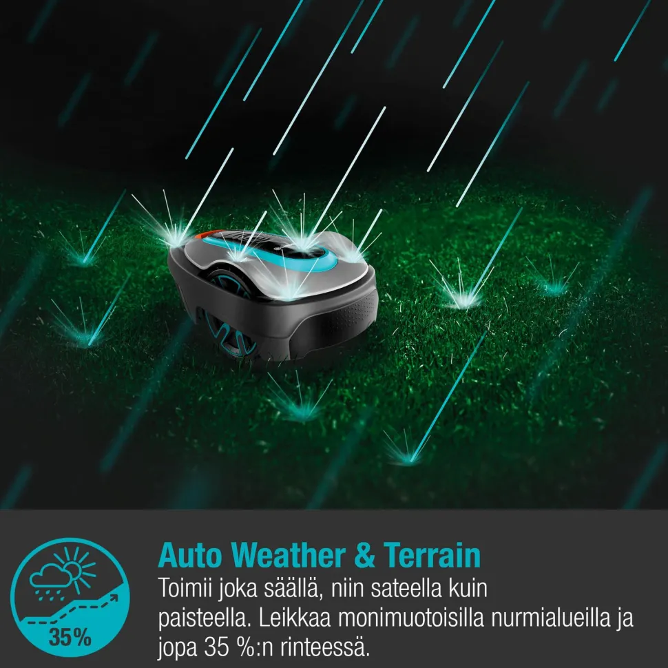 Robottiruohonleikkuri Gardena Smart Sileno City 500 Lona 500 m²
