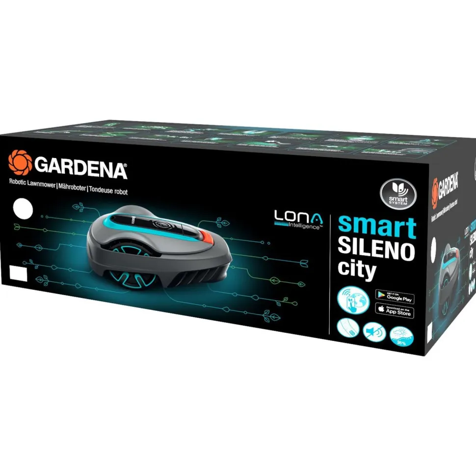 Robottiruohonleikkuri Gardena Smart Sileno City 500 Lona 500 m²
