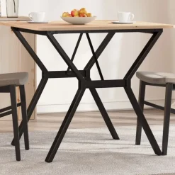 Ruokapöydän jalat Y-muoto 70x70x73 cm valurauta (57932)