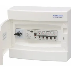 Ryhmäkeskus Malmbergs 1x12 modulia, IP40, pinta-asennus