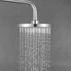 Sadesuihkusetti Bathlife Glimma, termostaattihanalla, hierova suihku, suihkupää ⌀200mm, kromi