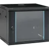 Seinäkiinnitettävä verkkolaitekaappi 19", IP20, 600x450x510 mm