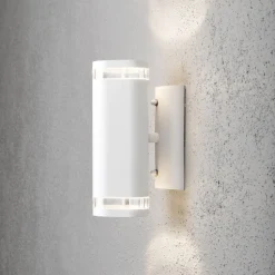 Seinävalaisin 7512-250 Modena ylös/alas valkoinen