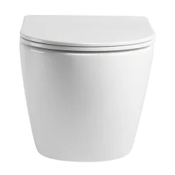 Seinä-WC-istuin Interia Pacho Rimless, soft-close -kannella, eri värejä