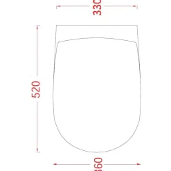 Seinä-WC-istuin Lavabo File 2.0, huuhtelukaulukseton, valkoinen