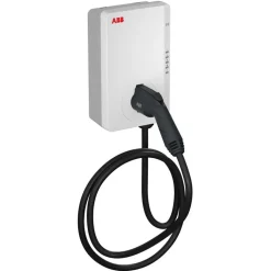 Sähköauton latausasema ABB Terra AC-W11-G5-R-0, Type2, 11kW (3x16A), 5m kaapeli, RFID