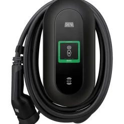 Sähköauton latausasema Defa Power, Type2, 22kW(3x32A), 6m kaapeli, wifi, RFID, latausteho ohjautuu pörssisähkön mukaan