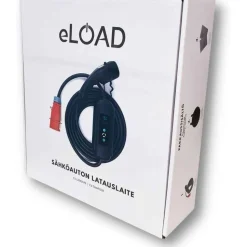 Sähköauton latauslaite eLOAD P3, Type2, 3-vaihe, 8-16A, 5.5-11kW, eri kokoja