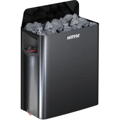 Sähkökiuas Harvia The Wall SW60 Black Steel 6 kW 5-8 m³ kiinteä ohjaus