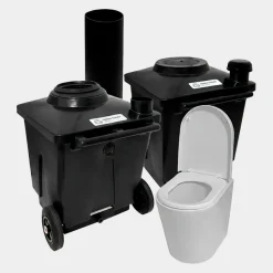 Sisäkuivakäymälä Pikkuvihreä Green Toilet Lux posliini-istuimella