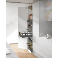 Sisälaatikko Ideal Keittiöt hidasteilla matala eri kokoja harmaa