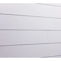 Sisustuspaneeli Aure Riihi STS PN 15x120x2500mm harjattu puhtaan valkoinen