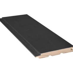 Sisustus-/saunapaneeli Siparila Kuulas Kaamos 15x120x3000 mm haapa STS kuultava musta