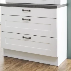 Sokkeli Ideal Keittiöt 2350x149x16mm melamiini valkoinen
