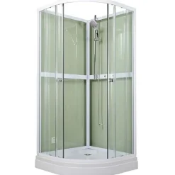 Suihkukaappi Sunwind Aurora Round 80 x 80 x 195 cm