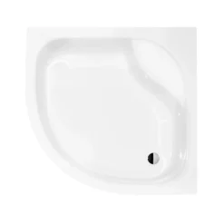 Suihkunurkan allas Interia Deep Tray etulevyllä 900x900x380 mm