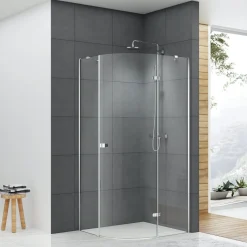 Suihkunurkka Bathlife Diskret eri kokoja oikea kromi