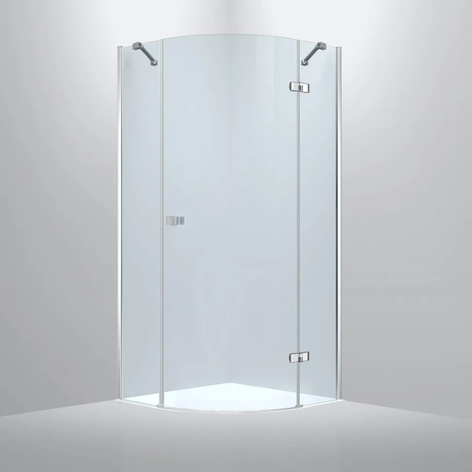 Suihkunurkka Bathlife Diskret 1000x1000 mm oikea kromi