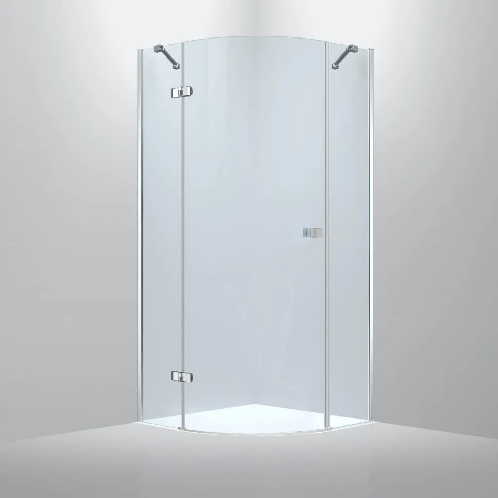 Suihkunurkka Bathlife Diskret 1000x1000 mm vasen kromi