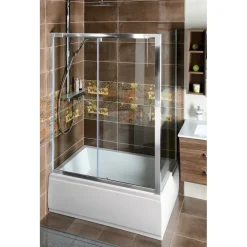Suihkuovi Interia Deep, 1200x1650 mm, kirkas lasi