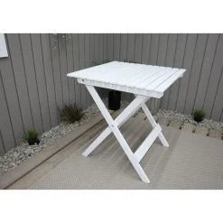 Taitettava puutarhapöytä Baltic Garden Wilma 65x65cm er värejä