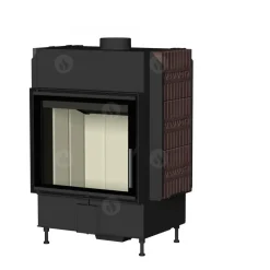 Takkasydämen lämpömakasiini Romotop Heat KV 02 sivulle