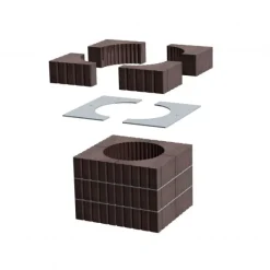 Takkasydämen lämpömakasiini Romotop Heat Top Set 5 KV 04