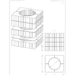 Takkasydämen lämpömakasiini Romotop Heat Top Set 5 KV 04