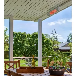 Terassilämmitin Hortus seinäasennus 1500 W GT teräs