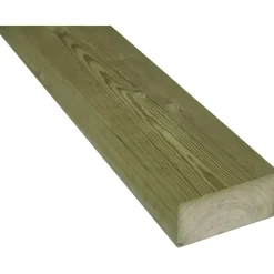 Terassin runkopuu 48x98x4200mm, kestopuu, A, vihreä